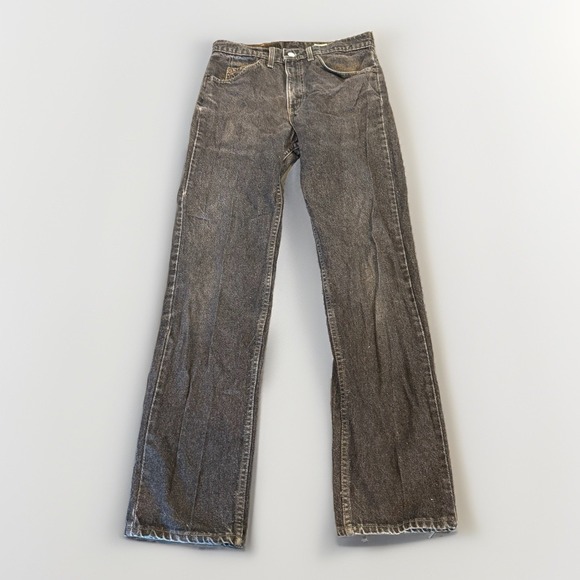Levi's Other - Vintage Levi's 505 Orange Tab Jeans Faded Mens 31x32 Black Denim USA Grunge 90s